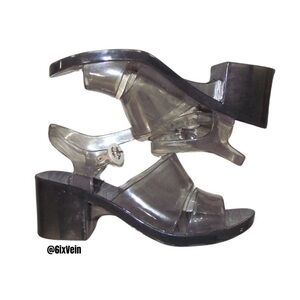 American Apparel jello sandals